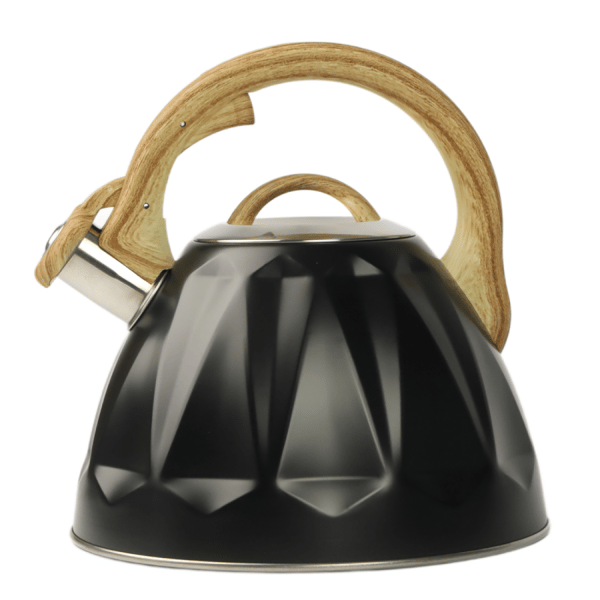 Albert elkedel i rustfrit stål, sort, 3L, Hausmann