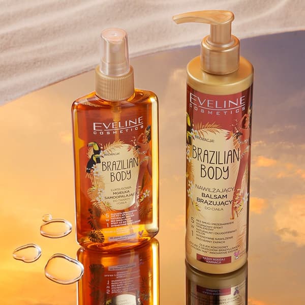 Fugtgivende 5-i-1 bronzing bodylotion