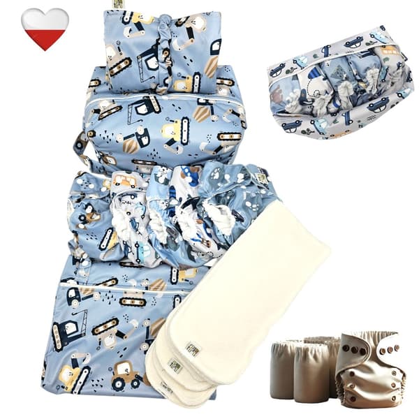 NappiMe Microfiber pestävä vaippasetti