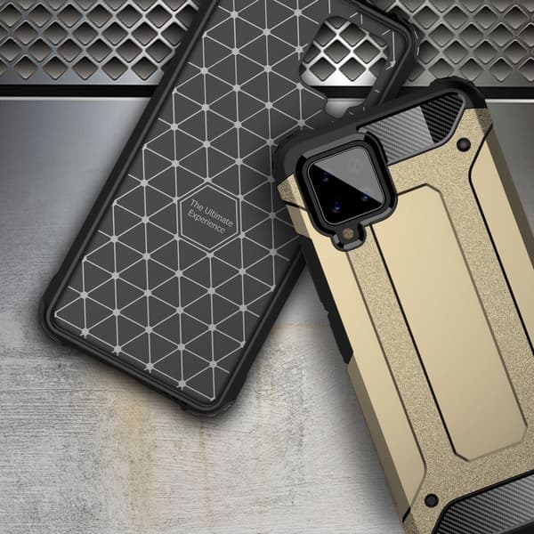 TECH ARMOR-skal till Samsung Galaxy A42 5G, Guld