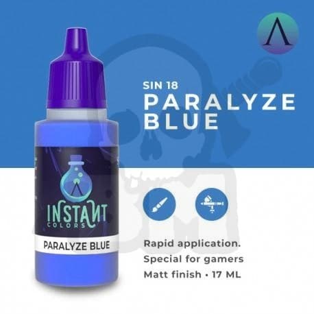 SIN-18 Scale Color Instant Paralyze Blue