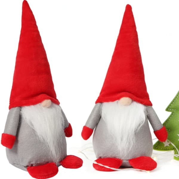 Julepynt med dværgtomte 27 cm