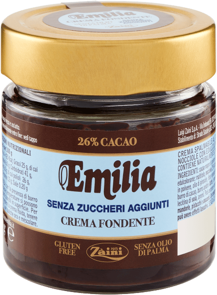 Emilia chokolade-nøddecreme uden sukker 200g