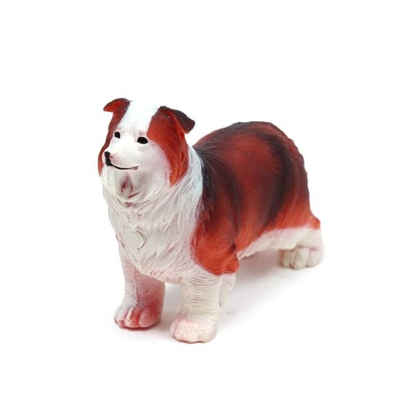 PKTY957A Collie leksakshund brun