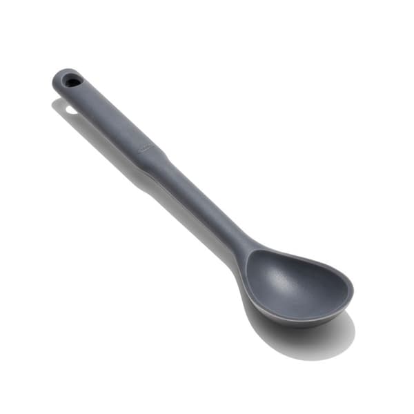 Musta silikonilusikka, hyvä ote / OXO