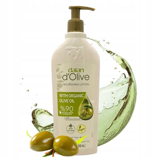 Dalan - d'Olive Nærende Kropsbalsam 90% Olivenolie 400ml