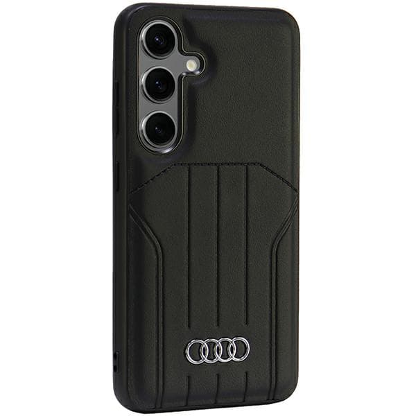 Audi MagSafe-etui i kunstlæder til Galaxy S24, sort