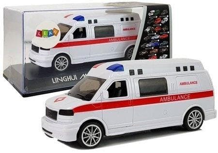 Ambulance med lyd- og lysstyring