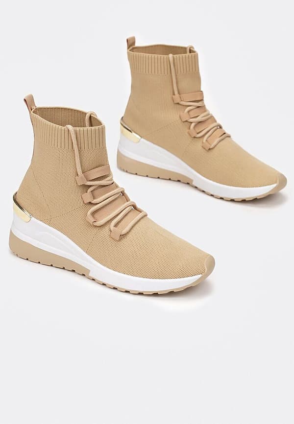 Dame High Top Sportssko Sendi Khaki 39