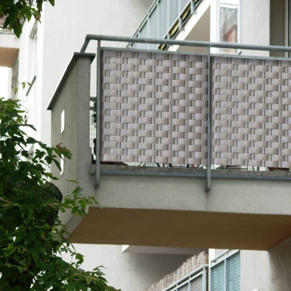 Heckermann Stakettejp 4,75 cm x 35 m - Ljusgrå