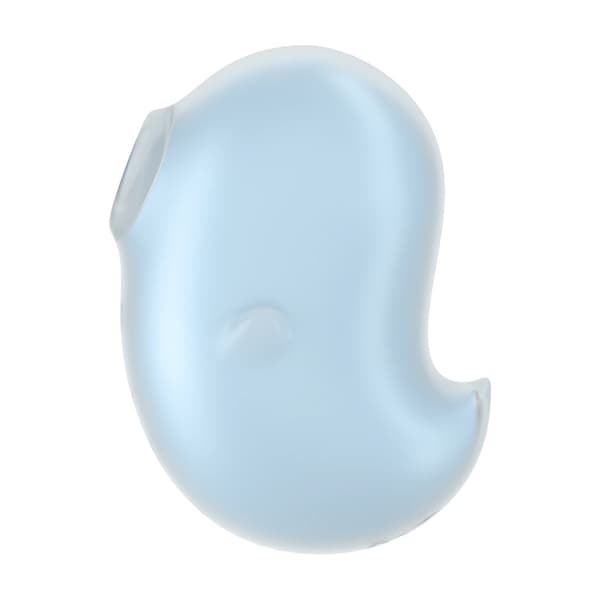 Satisfyer Cutie Ghost modell Air Pulse vattentät silikon vit