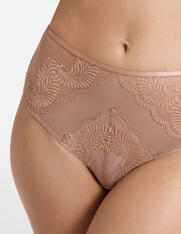 Khloe XXL trosor med hög midja