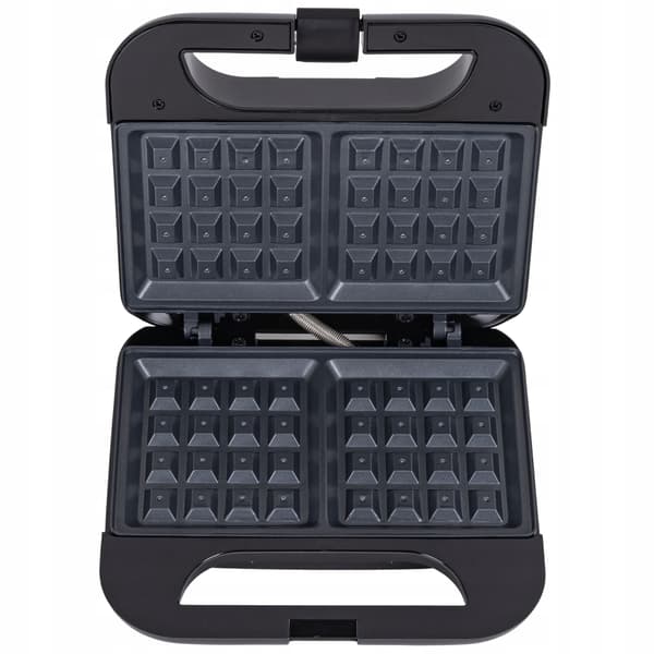 SORT VAFFELMAGER 2 SPRØDE VAFLER NON-STICK BELÆGNING
