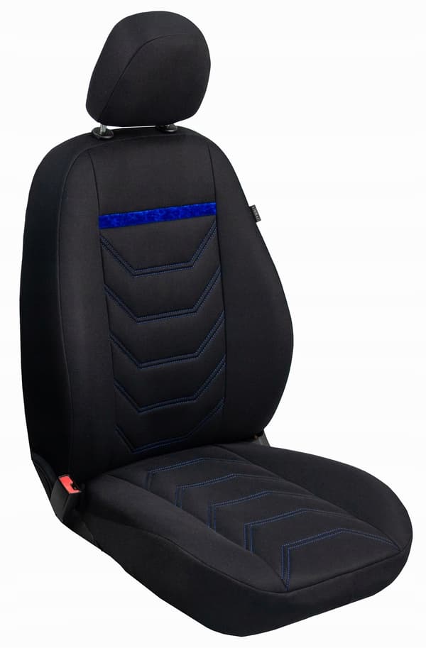 Velour Comfort Plus sätesöverdrag till framsätet för BMW E46 1+1