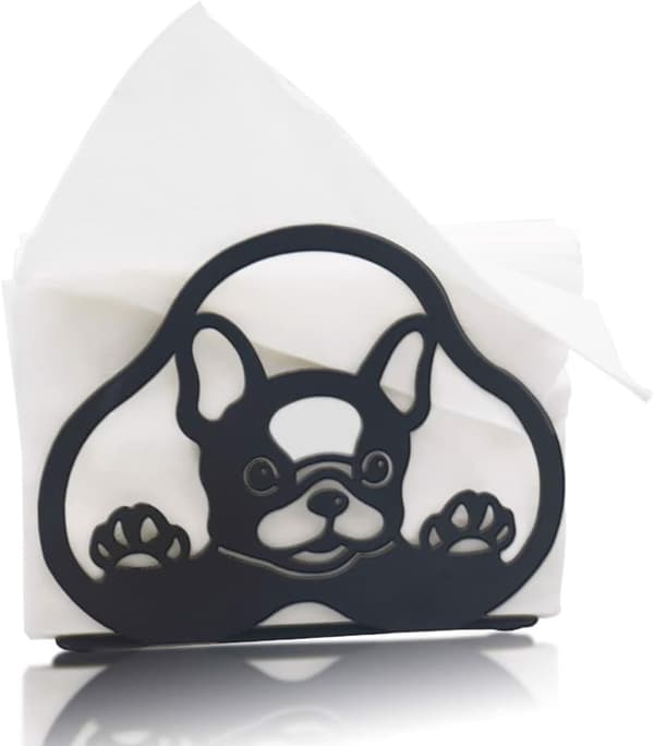 Hundeformet servietholder