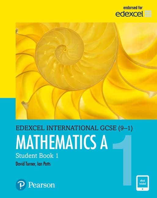 Pearson Edexcel International GCSE (9-1) Matematik A Elevbog 1