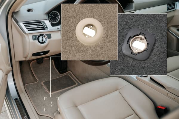 Beige førermåtte til: Honda Jazz IV hatchback (2015-)