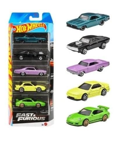 Hot Wheels Fast & Furious 5 delar