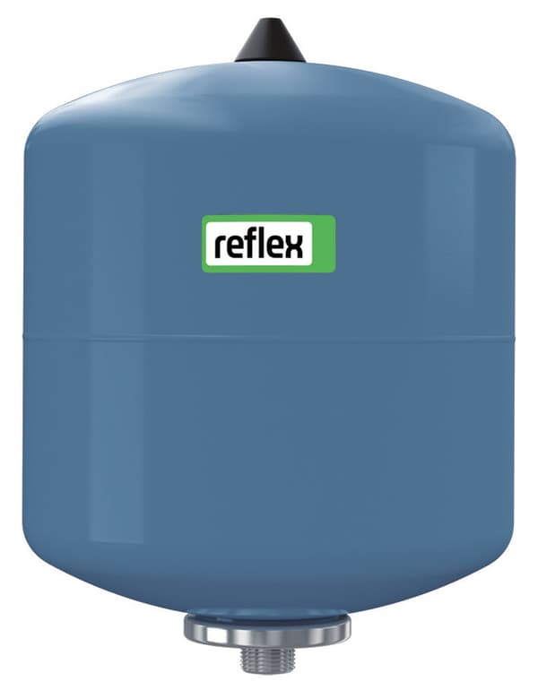 Ekspansionsbeholder refix DE-25, 25L, 10 bar / 70 grader, tilslutning
