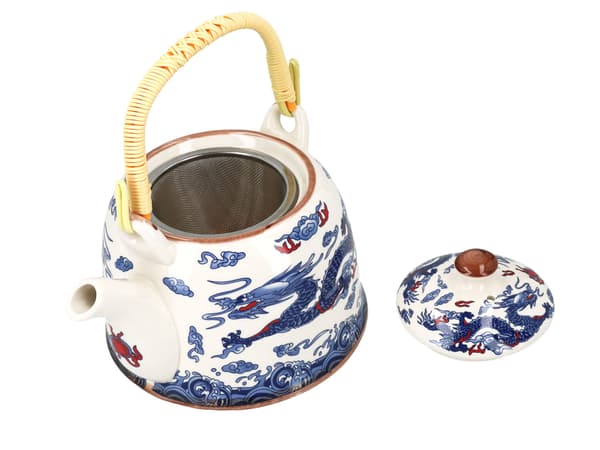 Keramisk elkedel med infuser