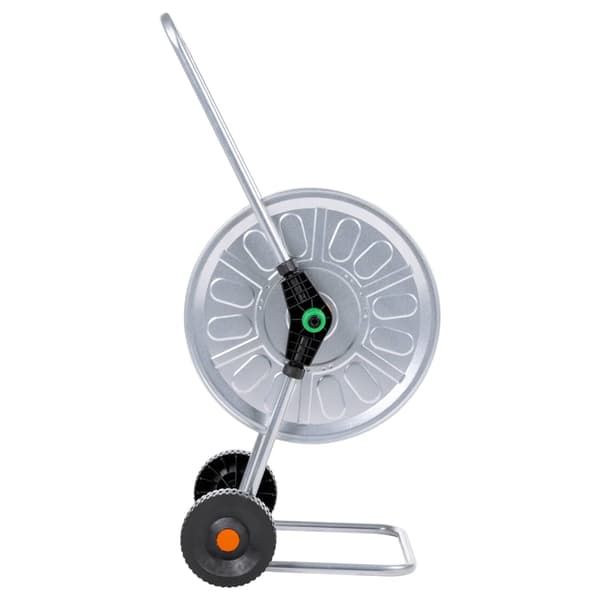 vidaXL Seinälle tarkoitettu letkukela 60 m 1/2", teräs