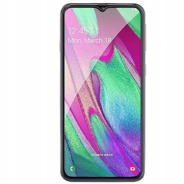 2x Hærdet Glas til Samsung Galaxy A40 (fuldskærm, fuld 5D, 9H)