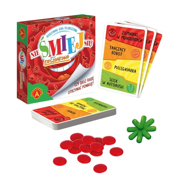 Grin ikke. Lommeudgave. Brætspil. Alexander