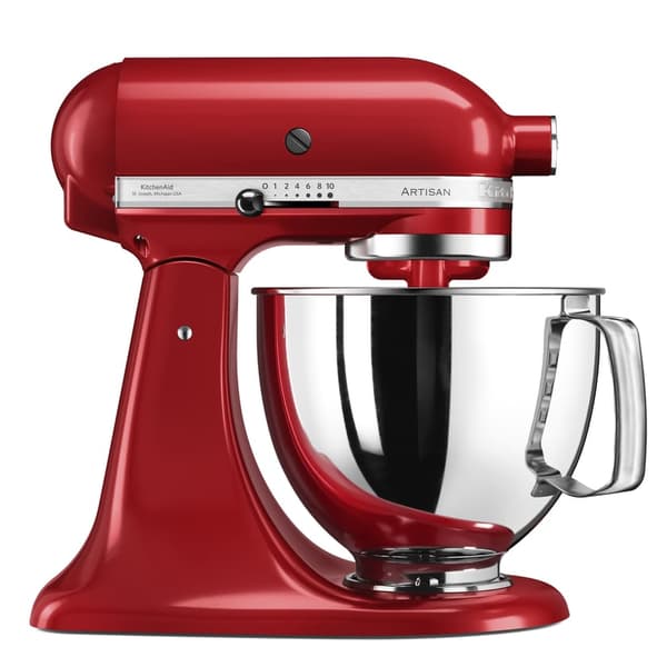 KitchenAid Artisan 5KSM125 4,8 litran yleiskone KitchenAid Väri: Kiiltävän punainen