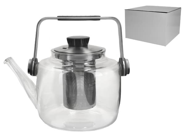 Glaskokare med infuser