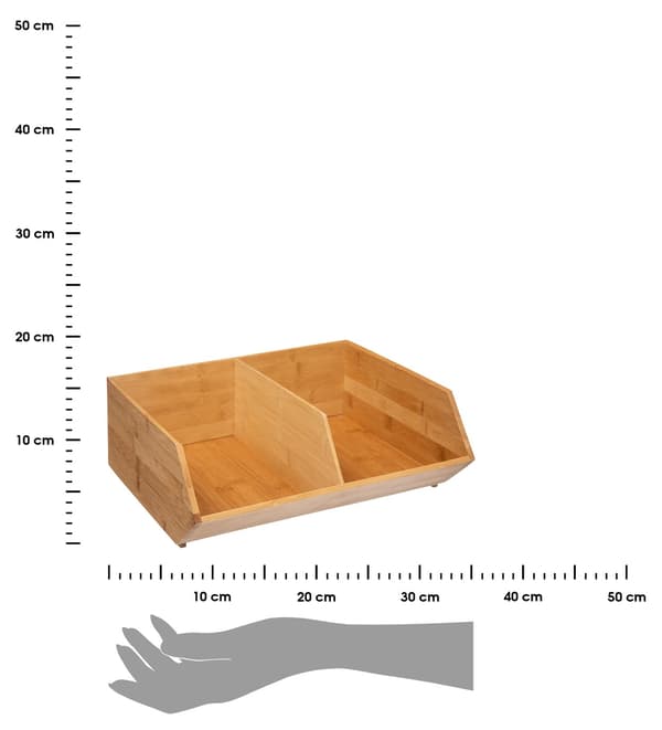 Stor bambusorganisator