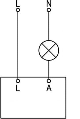Infälld rörelsesensor för ramlåda 160° 300W vit