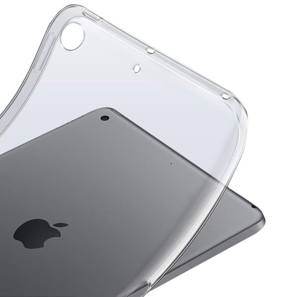 Fodral för iPad 10.2" 2021/2020/2019 (9:e/8:e/7:e generationen), silikon, transparent