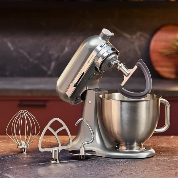 KitchenAid Artisan Plus 5KSM50PKVE Mixer KitchenAid Farve: Sølv Ask