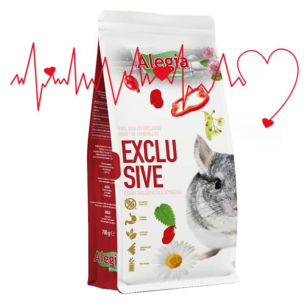Alegia - Exklusiv Chinchilla - helfoder 700g