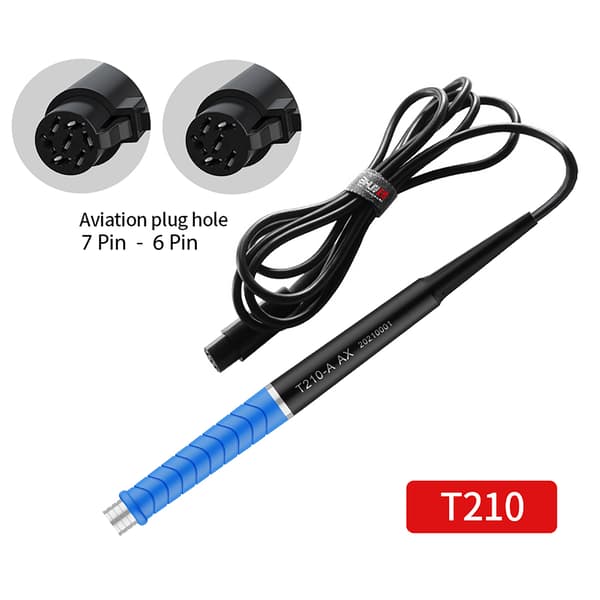 Aixun C210-K030 precisionslödspets, K-typ 0,3 mm, 80,12 mm lång