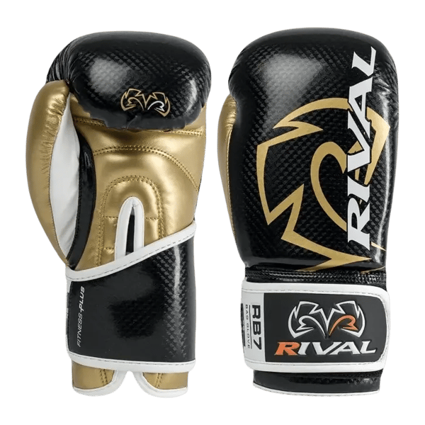 Rival RB7 Fitness Plus Bag Boksehandsker Sort/Guld S