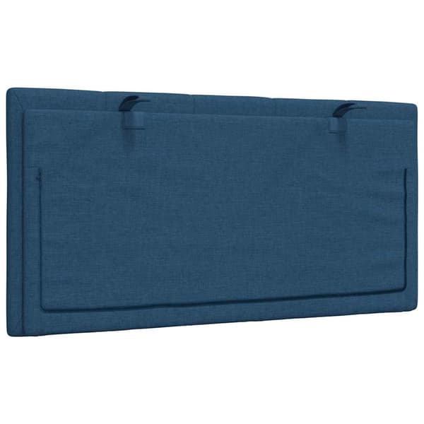 vidaXL hovedgærdehynde, blå, 100 cm, stof
