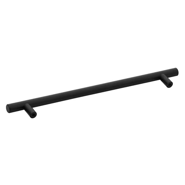 vidaXL skabsgreb, 5 stk., sort, 224 mm, rustfrit stål
