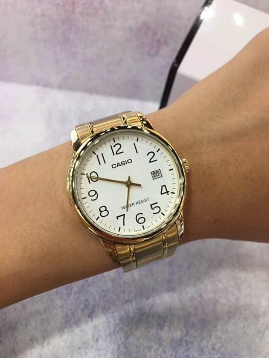 Herrklocka CASIO MTP-V002G-7B2UDF (zd103b) + låda