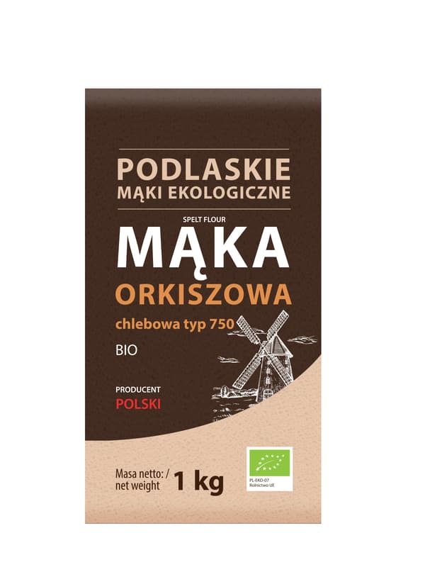 Luomu spelttijauhoja 1 kg