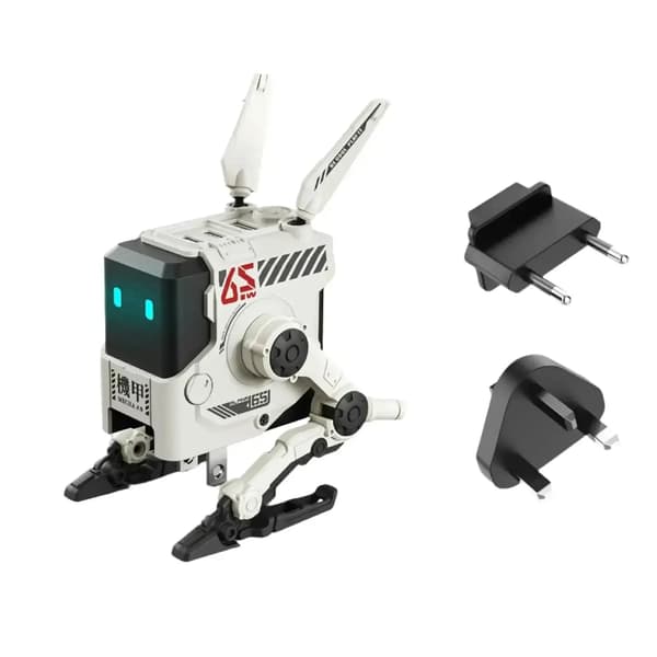 GravaStar Alpha65 GaN 65W väggadapter Dawn White
