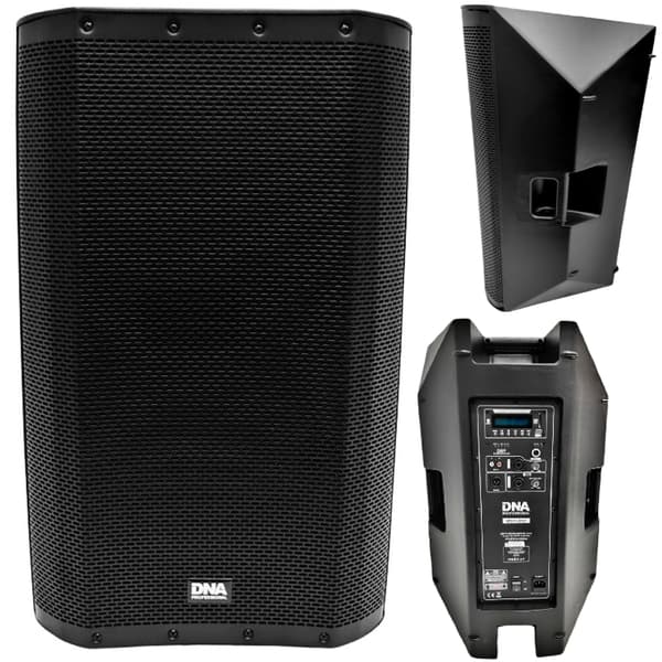 DNA SPX15 DSP aktiv högtalare 15" Bluetooth USB SD MP3