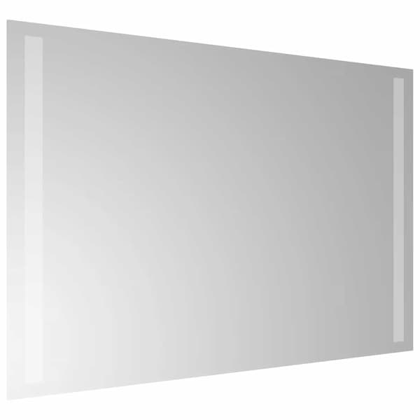 vidaXL Badrumsspegel med LED, 60x40 cm