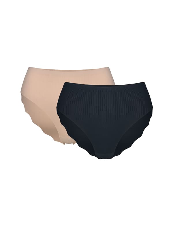 PAMA Esotiq 2-pak trusser | beige, sort S
