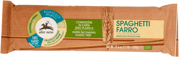 Spagetti al Farro luomu 500g - Alce Nero