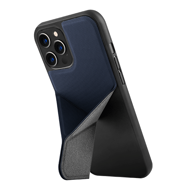 UNIQ Transforma cover med stativ til iPhone 12 Pro Max, blå