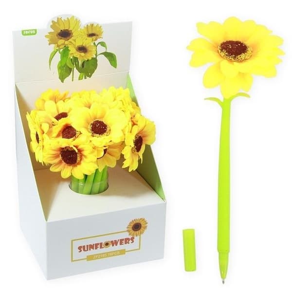 Sunflower kuglepen blå (16 stk.)