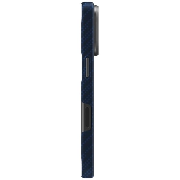 UNIQ Keva EDGE MagSafe-etui til iPhone 17 Pro, blå