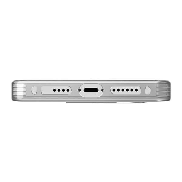 UNIQ Heldro Mount-cover med stativ til iPhone 14 Plus, gennemsigtig