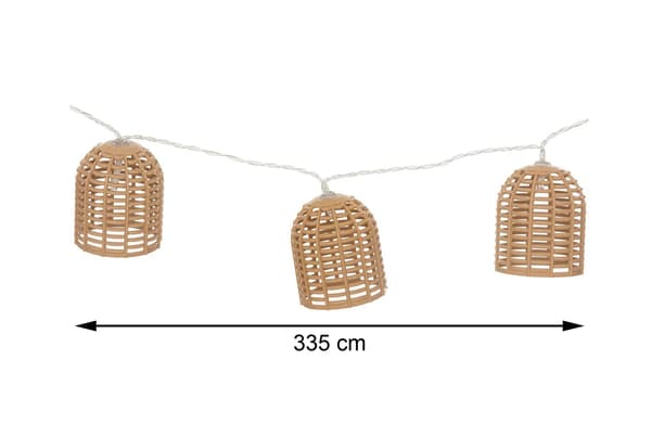 Solcelle-guirlande 10 LED Aia